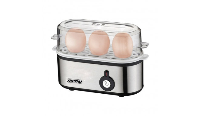 Mesko | Egg boiler | MS 4485 | Stainless steel | 210 W | Functions For 3 eggs