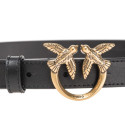 Pinko Love Berry H2 W 100143A0F1 belt black (XS)