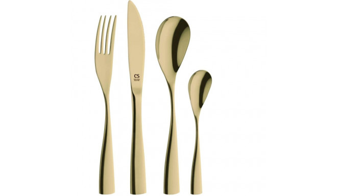 Cutlery set CS Kochsysteme Bocholt 080167, gold