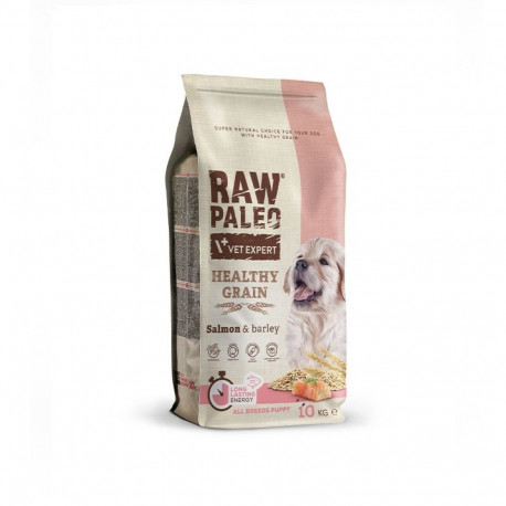 VETEXPERT koerte kuivtoit Raw Paleo Healthy Grain Puppy lõhe ja odraga 10kg