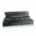 Zyxel GS1915-24EP Hallatav L2 Gigabit Ethernet (10/100/1000) Toite üle Etherneti (PoE) 1U Must