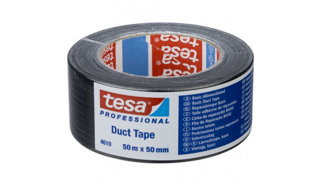 Tesa Duct Tape  50m x 50mm black 04610