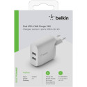 Belkin BoostCharge Dual USB-A seinalaadija 24W