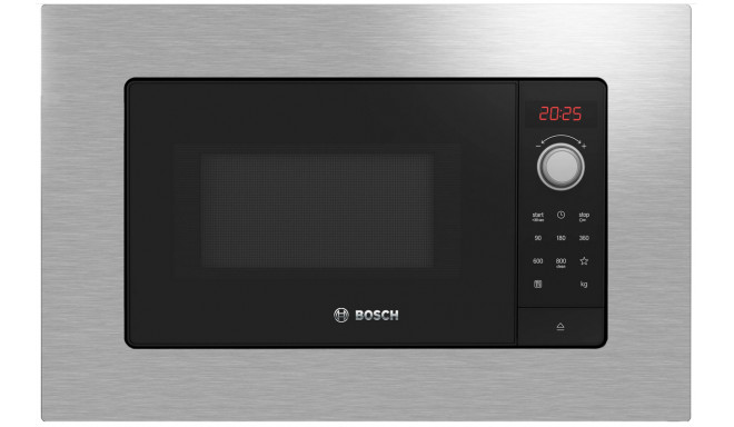 Bosch BFL623MS3 Serie 2 mikrolaineahi, roostevaba teras