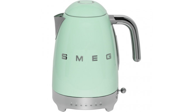 Smeg KLF04PGEU -vedenkeitin, pastellin vihreä