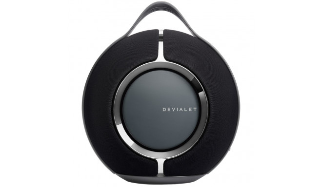 Devialet Mania Deep Black with dock