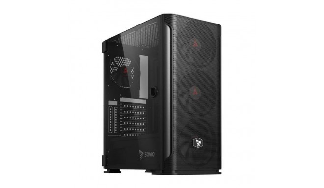 Savio SHADOW X2 computer case Midi Tower Black