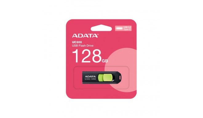 ADATA ACHO-UC300-128G-RNB USB flash drive 128 GB USB Type-C 3.2 Gen 1 (3.1 Gen 1) Black