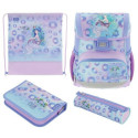 Herlitz Loop Plus Mystic Mermaid school bag set Boy/Girl Polyester Blue, Green, Pink