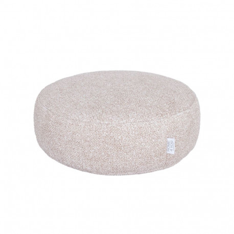Stool LEO D44cm, H18cm, beige