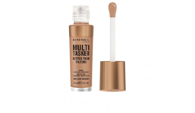 RIMMEL LONDON MULTI-TASKER prebase iluminadora #004-light medium 30 ml