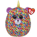 Mascot TY Squish-a-Boss Leopard with horn multicolored 22 cm