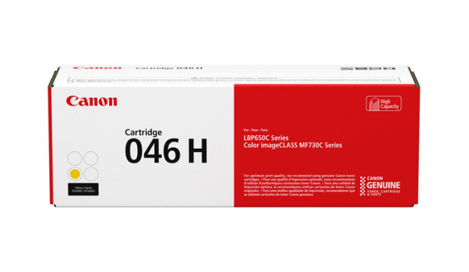 "Canon Toner 046H 1251C002 Gelb bis zu 5.000 Seiten"