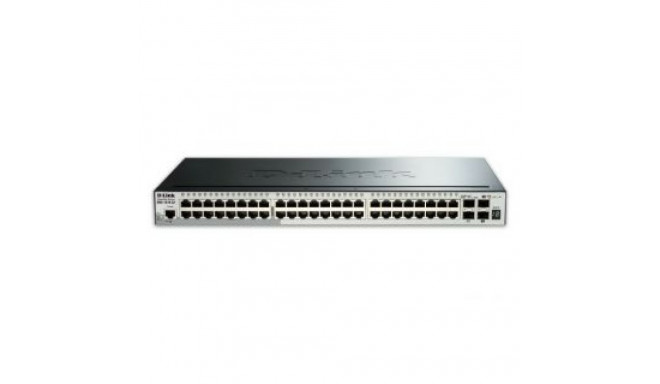 D-link Stackable Smart Managed Switch with 10G Uplinks DGS-1510-52X/E Managed L2, Rackmountable, 1 G