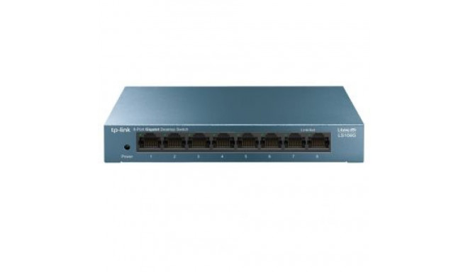 TP-Link 8-Port 10/100/1000Mbps Desktop Network Switch LS108G Unmanaged, Desktop