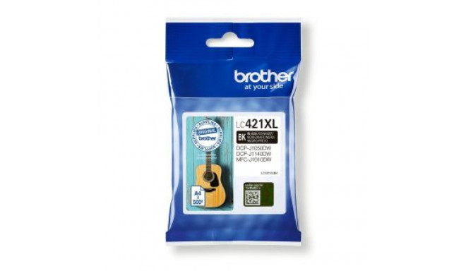 Brother LC421XLBK Ink Cartridge, Black