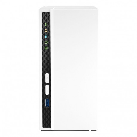 QNAP 2-Bay ARM TS-233 Up to 2 SATA 6Gb/s, 3Gb/s, Cortex-A55, Processor frequency 2.0 GHz, 2 GB, N/A,