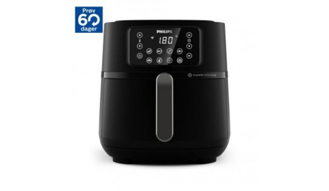 Philips HD9285/90 Airfryer XXL, 2000 W, Pan volume 7.2 L, Black and dark silver |