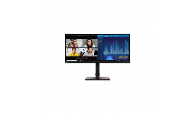 Lenovo ThinkVision P34w-20 34.14 " IPS 21:9 4 ms 300 cd/m Black 60 Hz HDMI ports quantity 2