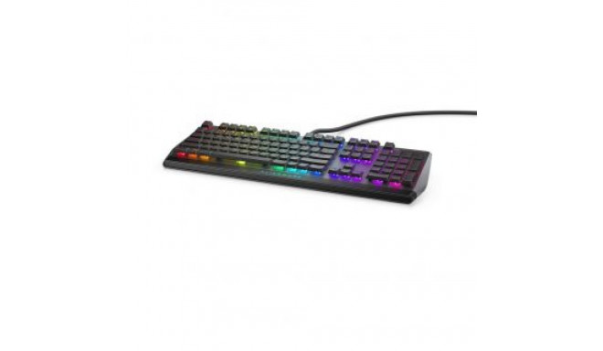 Dell AW510K Mechanical Gaming Keyboard, RGB LED light, EN, Dark Gray, Wired