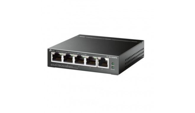 TP-Link 5-Port Gigabit Easy Smart Switch with 4-Port PoE+ TL-SG105MPE Managed L2, Desktop, Ethernet 