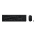 Lenovo Professional Wireless Rechargeable Keyboard and Mouse Combo US Euro Grey