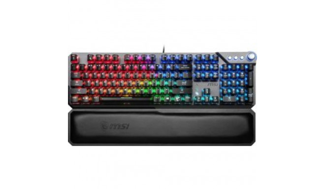 MSI VIGOR GK71 SONIC RED US Gaming Keyboard, US Layout, Wired, Blue