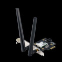 Asus PCE-AX3000 (802.11ax) AX3000 Dual-Band PCIe Wi-Fi 6 2 external antennas Bluetooth 5.0, WPA3 net