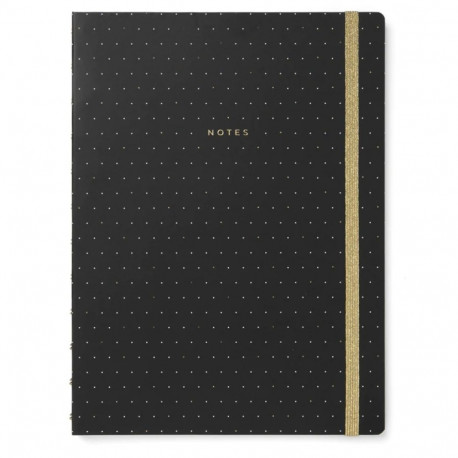 Kaustik Filofax A4 Moonlight Black- must