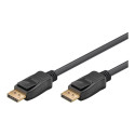 Goobay | DisplayPort ühenduskaabel 1.4 | Must | DisplayPort isane | DisplayPort isane | DP-DP | 2 m