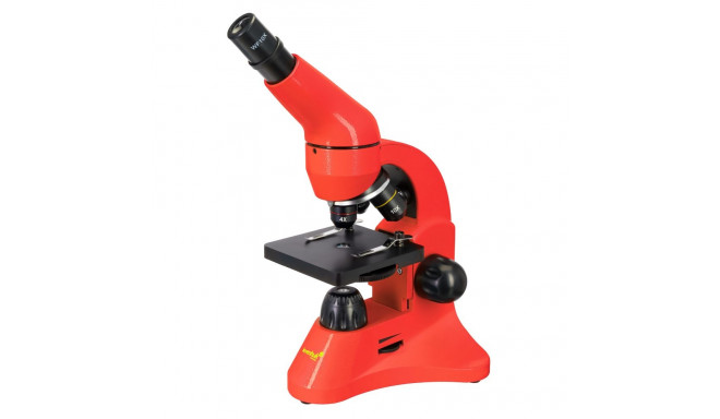 Microscope Levenhuk Rainbow 50L Orange 40x - 800x with experimental kit K50