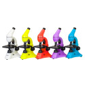 Microscope Levenhuk Rainbow 50L Lime 40x - 800x with experimental kit K50