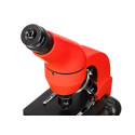 Mikroskops ar Eksperimentālo Komplektu K50 Levenhuk Rainbow 50L PLUS Oranžā krāsā 64x - 12