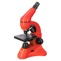 Microscope Levenhuk Rainbow 50L Orange 40x - 800x with experimental kit K50