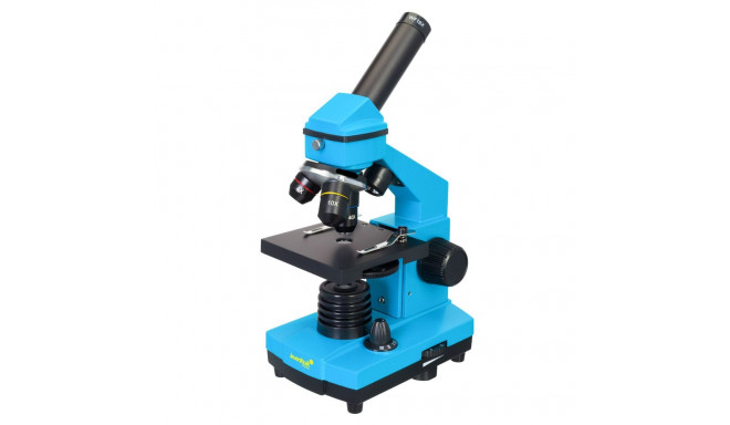 Microscope Levenhuk Rainbow 2L PLUS Azure 64x - 640x with experiment kit K50