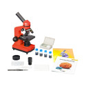 Микроскоп Levenhuk Rainbow 2L Оранжевый  40x-400x с экспериментальным комплектом