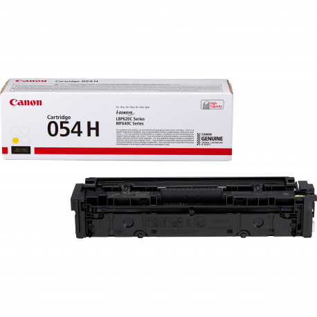 Canon 054 H suure tootlikkusega kollane toonerikassett