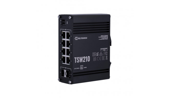 Teltonika TSW210 Halda Gigabit Ethernet (10/100/1000) Alumiinium