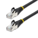 StarTech.com 5m CAT6a Ethernet Cable - Black - Low Smoke Zero Halogen (LSZH) - 10GbE 500MHz 100W PoE