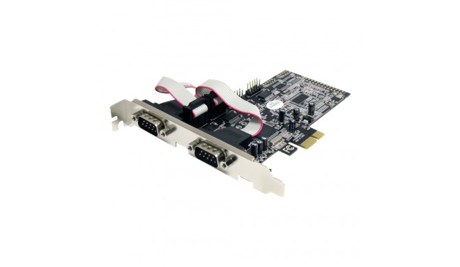 StarTech.com 4 Port Native PCI Express RS232 Serial Adapter Card with 16550 UART