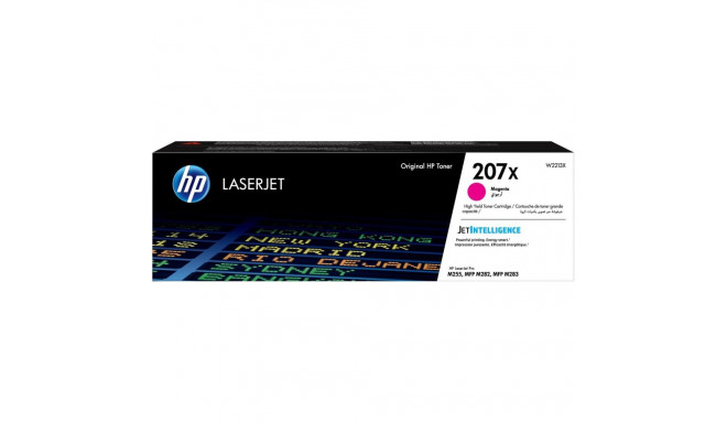 HP 207X suure tootlikkusega magenta originaal LaserJet toonerikassett