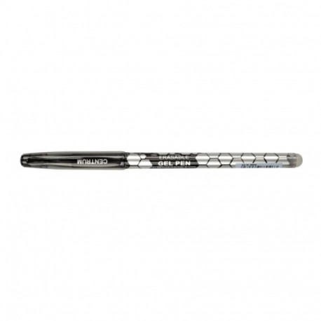 Gel pen korgiga CENTRUM erasable 0.5mm black