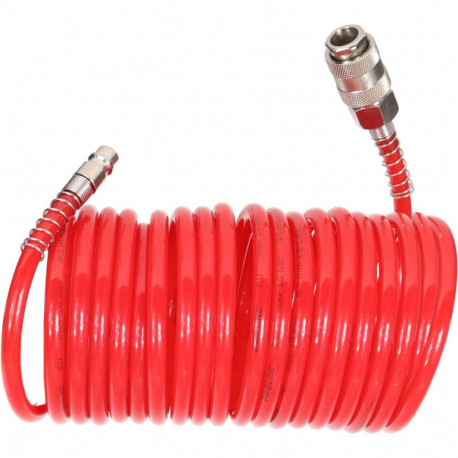 Spiraalvoolik pu 10 m, 5x8 mm, 10 bar, kiirliitmikud proline