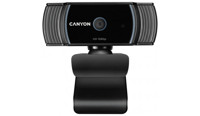 CANYON webcam C5 Full HD 1080p Auto Focus Black