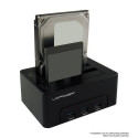 LC-Power LC-DOCK-U3-HUB storage drive docking station USB 3.2 Gen 1 (3.1 Gen 1) Type-B Black