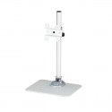 StarTech.com Single Monitor Stand - Adjustable - Steel - Silver