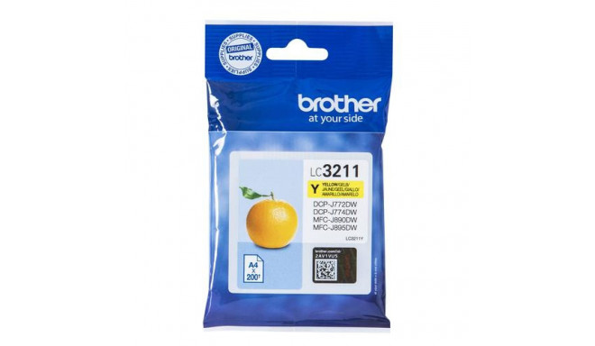 Brother LC-3211Y ink cartridge Original Standard Yield Yellow