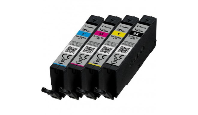 Canon CLI-581XXL BK/C/M/Y High Yield Ink Cartridge Multi Pack