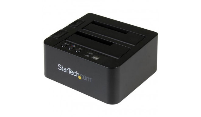 StarTech.com Standalone Hard Drive Duplicator, Dual Bay HDD/SSD Cloner/Copier, USB 3.1 (10Gbps) to S