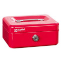 Rieffel KIKA cash/ticket box Steel Red